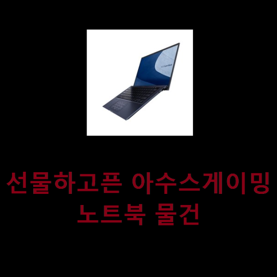  선물하고픈 아수스게이밍노트북 물건