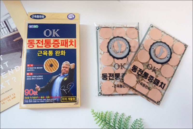 자석파스추천 , 코코팜 히딩크 동전패치 ♥