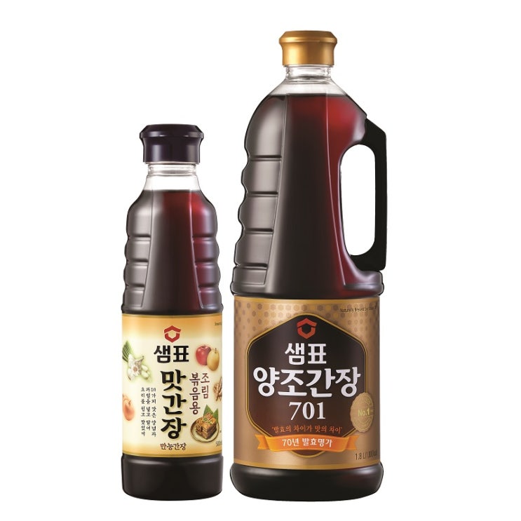 많이 찾는 샘표 양조간장701 1.8L + 맛간장 500ml, 1개(로켓배송) 좋아요