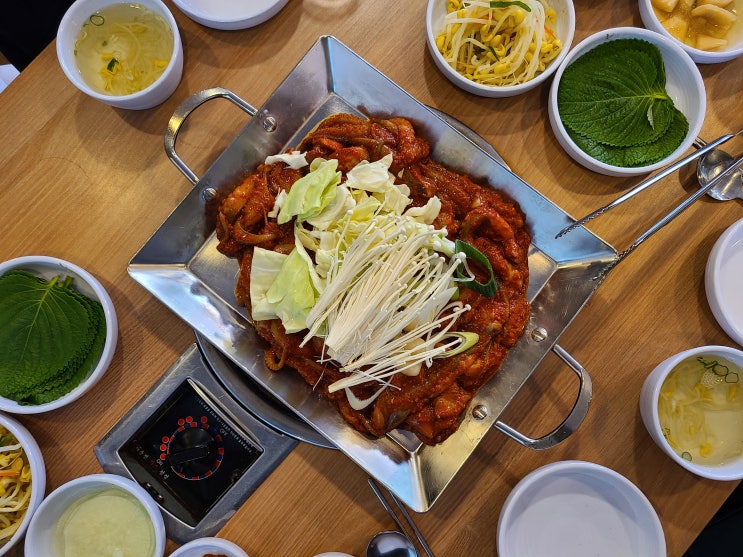  점심추천 아중리 쭈꾸미신화