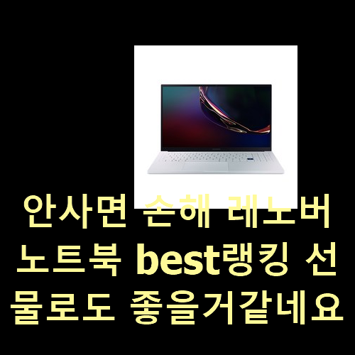  안사면 손해 레노버노트북 best랭킹 선물로도 좋을거같네요