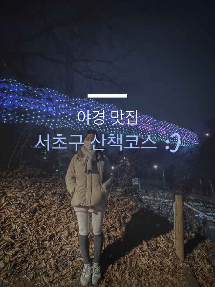 가볍게 나서기 좋은, 서초 산책코스 (서리풀공원~몽마르뜨공원)