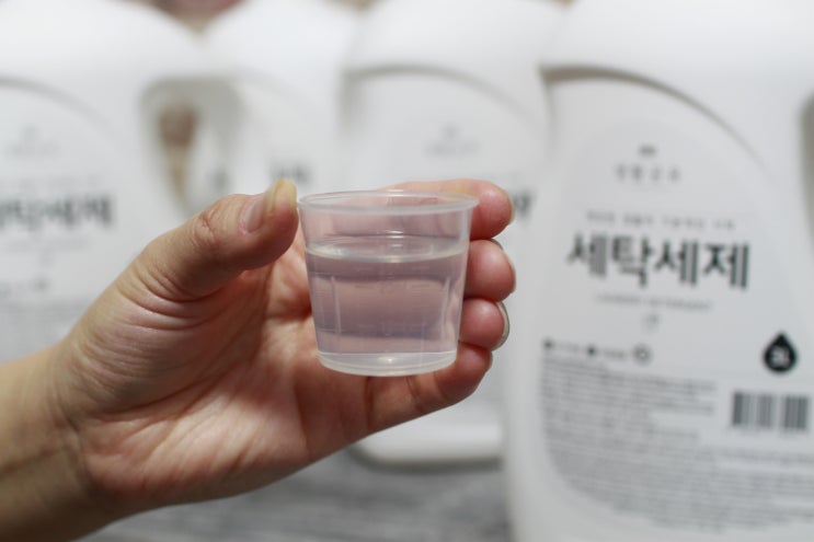  대용량 세탁세제 생활공유 자연유래라 순한 액체세제