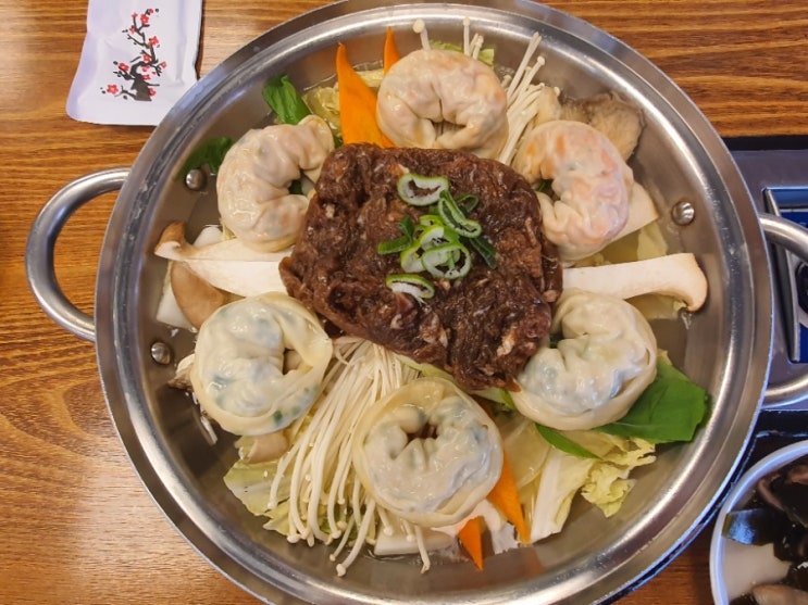  인천서구 청라맛집 [해미루] 불고기만두전골 최고의 수제만두 전문점