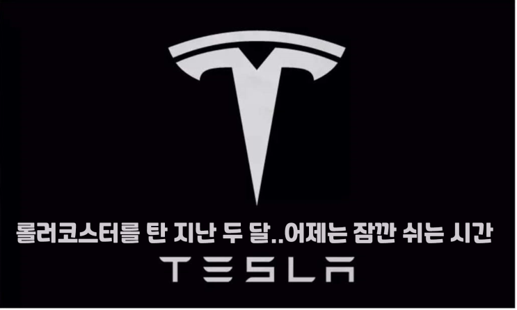  [주식꿀팁34] 롤러코스터를 단 지난 두 달..어제는 잠깐 쉬는 시간?