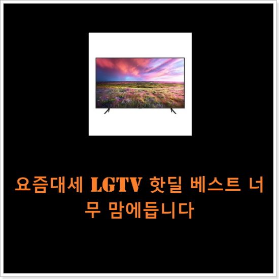 요즘대세 lgtv 핫딜 베스트 너무 맘에듭니다