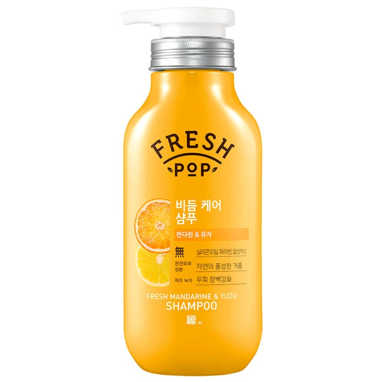 리뷰가 좋은 프레시팝 만다린유자 비듬 케어 샴푸 만다린 앤 유자, 500ml, 1개(로켓배송) ··· 리뷰가 좋은 프레시팝 만다린유자 비듬 케어 샴푸 만다린 앤 유자, 500ml, 1개(로켓배송) ···