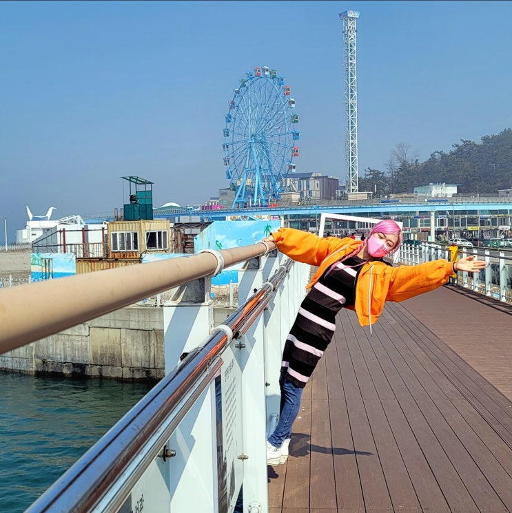  월미도 놀거리 테마파크와 등대길