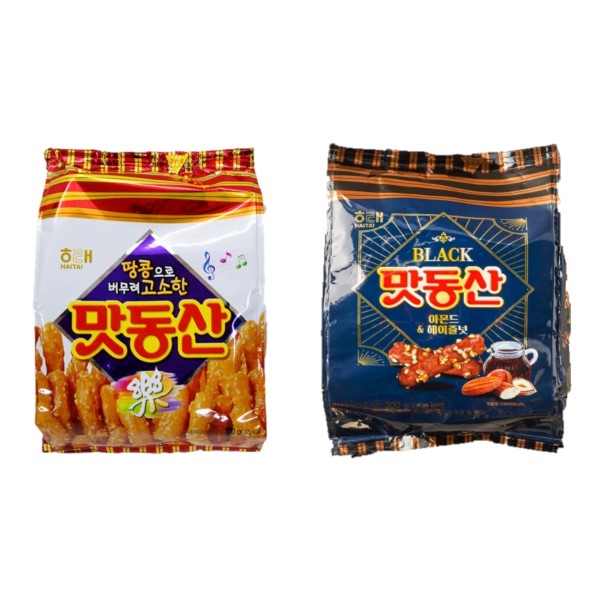 잘나가는 해태 맛동산 300g x 1 + 맛동산블랙 300g x 1, 2 추천해요 잘나가는 해태 맛동산 300g x 1 + 맛동산블랙 300g x 1, 2 추천해요