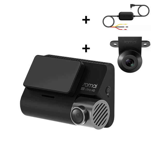 선택고민 해결 샤오미 70MAI 4K 스마트 블랙박스A800 고화질 GPS 내장, 블랙박스+차외용 후방카메라+주시용케이블 좋아요