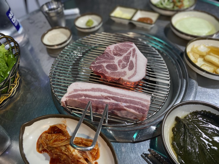 성산일출봉 흑돼지 맛집 칠돈가 성산점 - 너무 맛있게 잘먹었다!