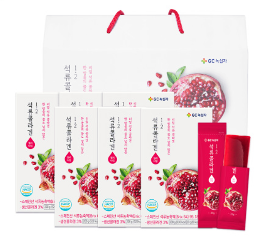  GC녹십자 석류+저분자 피쉬콜라겐 젤리스틱 효능,복용법