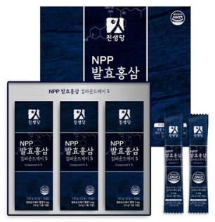  체내 흡수율 높인 진생당 NPP 발효홍삼 스틱 컴파운드 케이 5