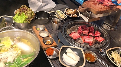  수원갈비맛집 / 낙원갈비 / 샤브샤브랑 간장게장 무료 ! 이렇게 푸짐한데 공짜 ~?