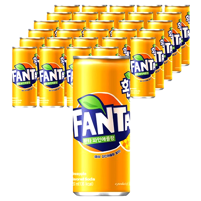 가성비갑 환타 파인애플 250ml, 30개입×1개 추천해요 가성비갑 환타 파인애플 250ml, 30개입×1개 추천해요