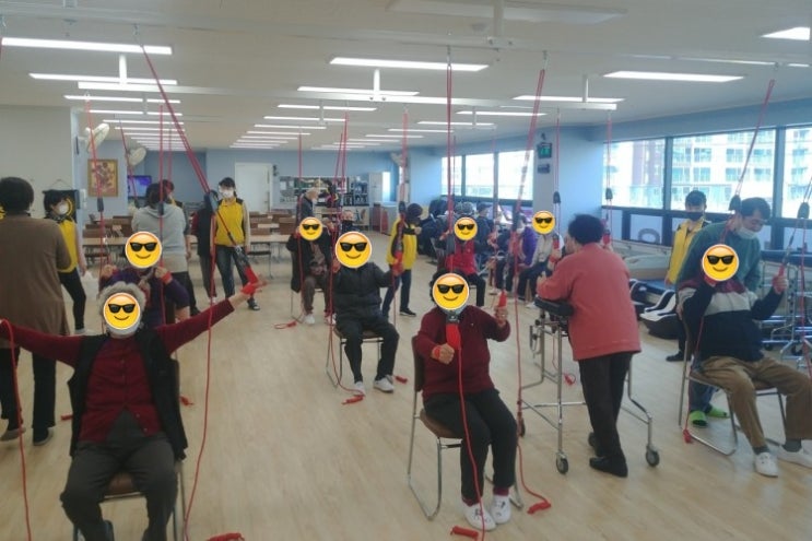  달서구 본리동 삼성튼튼재활주간보호센터_슬링운동