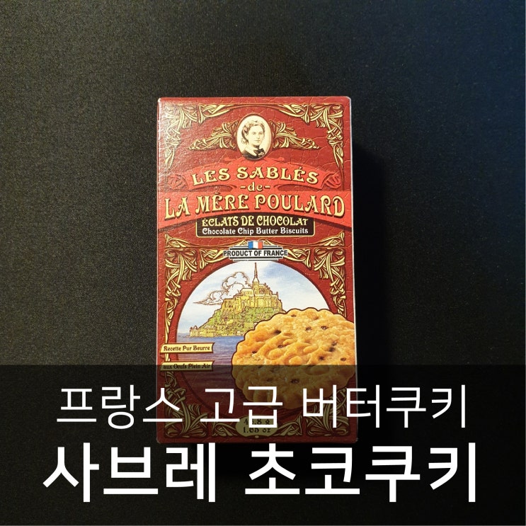  행운의 쿠키 사브레 초코칩 쿠키