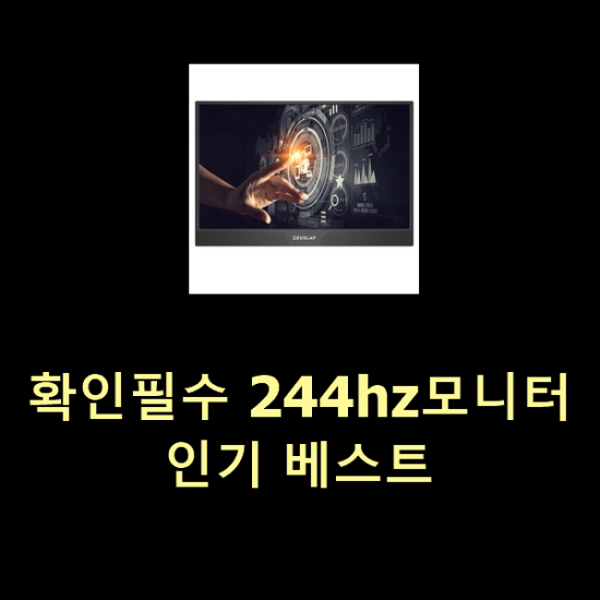  확인필수 244hz모니터 인기 베스트
