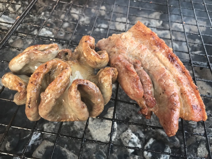  라오스 음식, 돼지고기 바비큐 삥무 맛집은 여기다