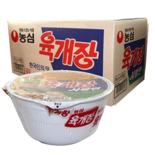 핵가성비 좋은 농심 육개장사발면 86g x 24입 1박스, 24개 추천해요 핵가성비 좋은 농심 육개장사발면 86g x 24입 1박스, 24개 추천해요