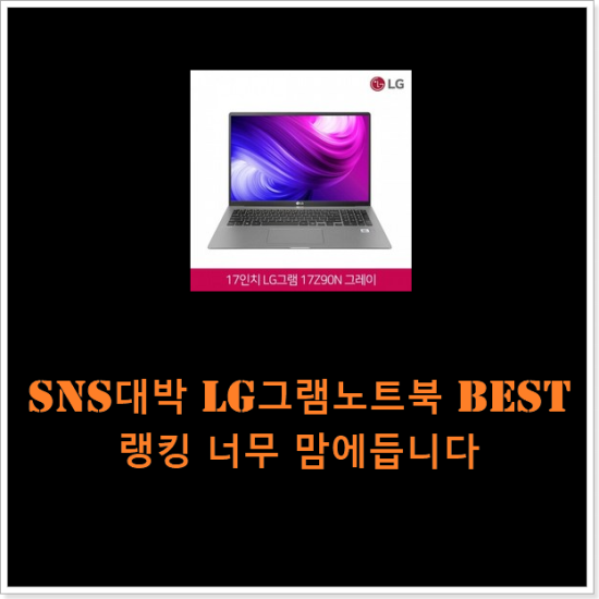 SNS대박 lg그램노트북 best랭킹 너무 맘에듭니다