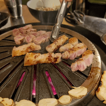 [경기도 양평 맛집] 지리산 흑돼지 삼겹살, 도래창으로 유명한 양평 몽실식당