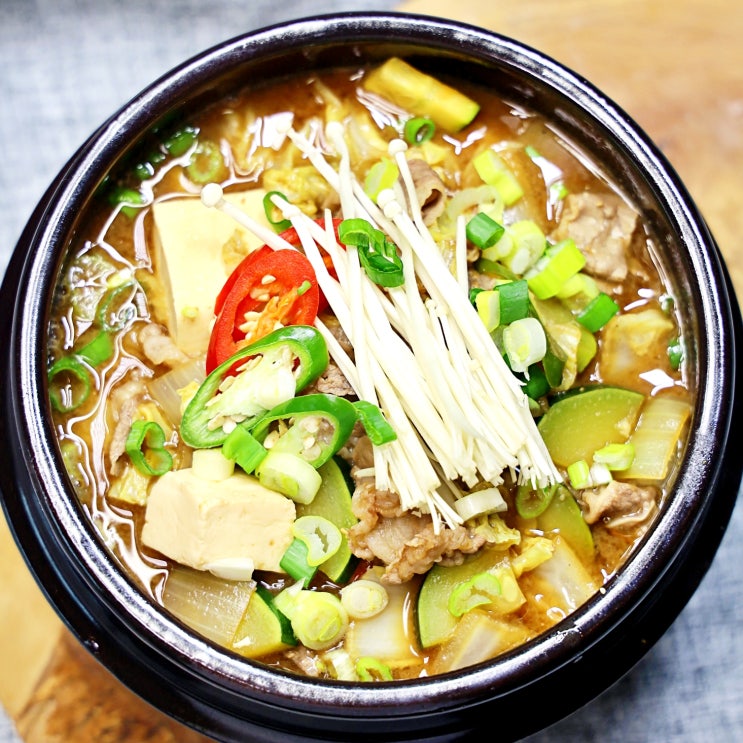  [차돌박이된장찌개 맛있게 끓이는법]고깃집 된장찌개 레시피
