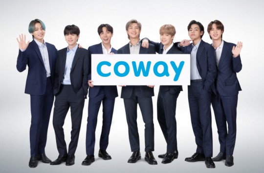 코웨이 -- BTS를 글로벌 브랜드 모델로 기용 코웨이 -- BTS를 글로벌 브랜드 모델로 기용