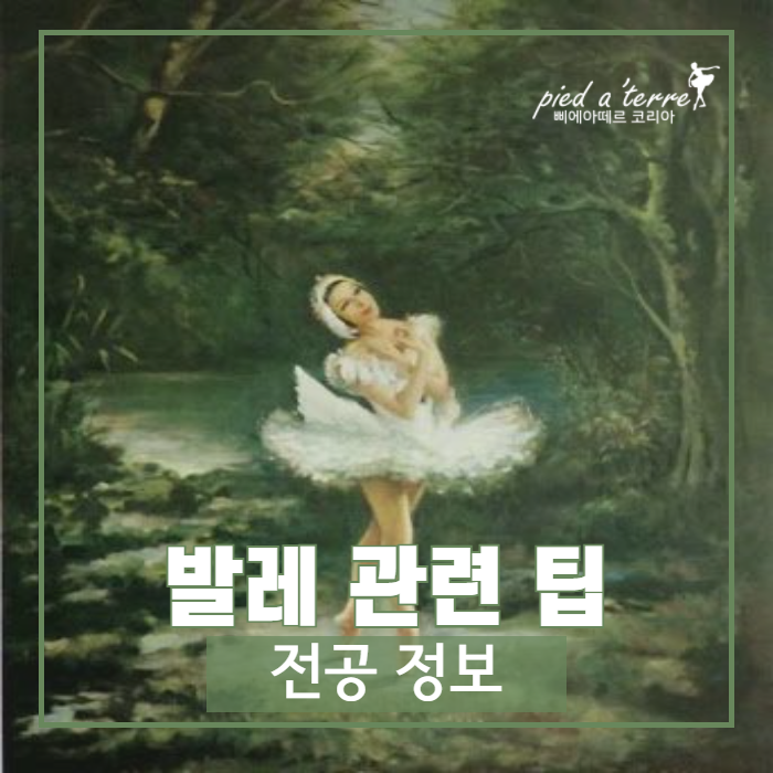  발레 정보 | 삐에아떼르에서 알려드리는 발레 전공 정보입니다!