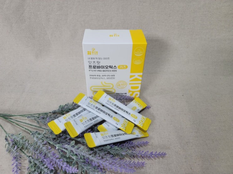  우리아이를 위한 생유산균 잇츠핏 프로바이오틱스 키즈