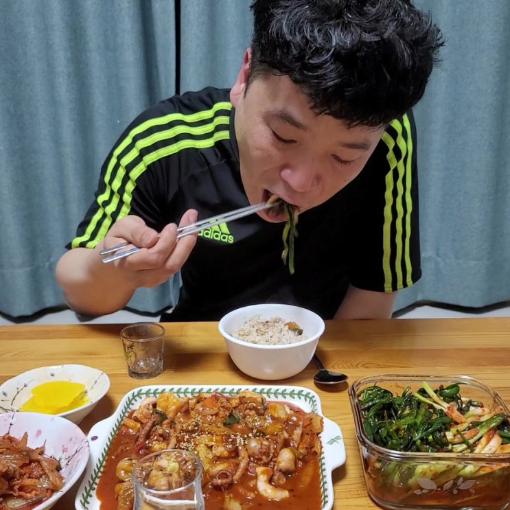  안산 낙지볶음 마트에서 사왔어요