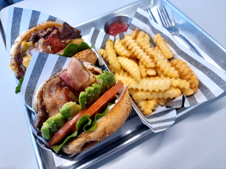  송리단길 수제버거맛집 다운타우너 잠실, 메뉴추천 및 솔직후기