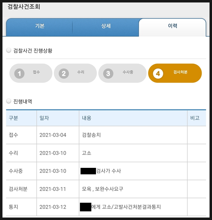 모욕죄 형사고소. 악플러 참교육5(검찰처분. 보완수사요구) 모욕죄 형사고소. 악플러 참교육5(검찰처분. 보완수사요구)