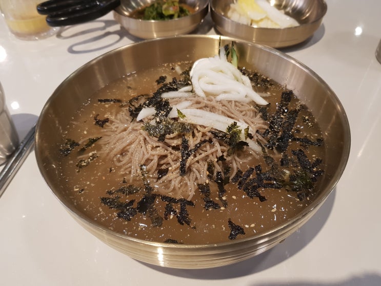  용인 동백 막국수 맛집, 어정역 방태막국수! 물막국수 먹어봤어요~
