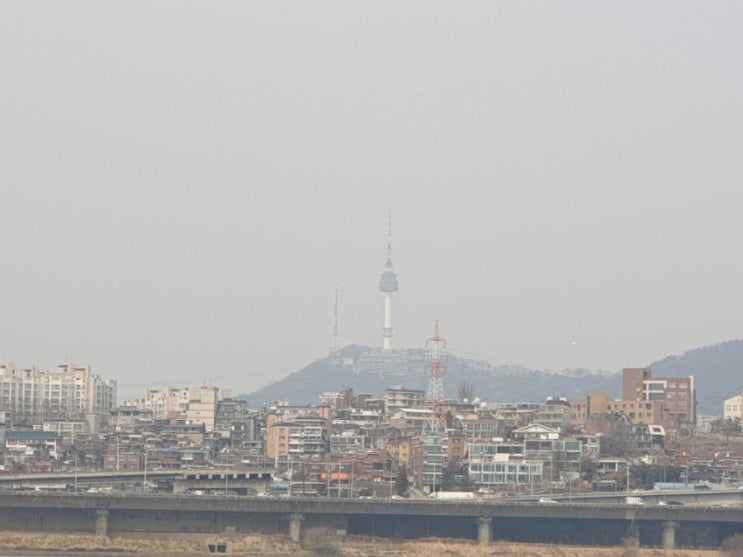 반포에서 바라본 한강