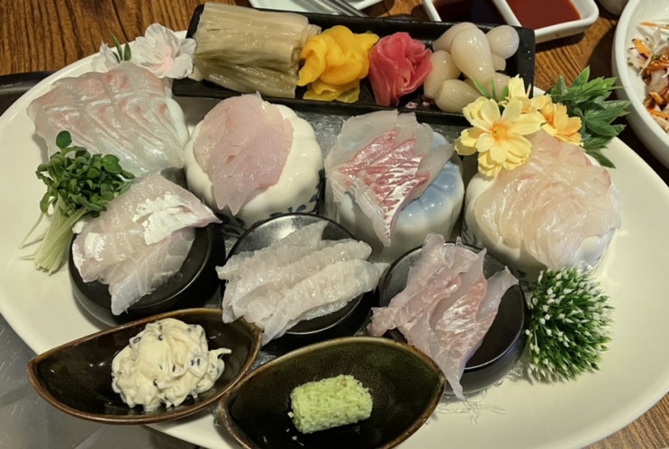  대전유천동 여수밤바다 조개찜과 회가 맛있는 포차술집