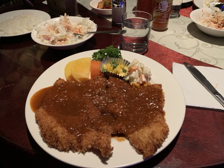  영주 시내 경양식돈가스 맛집 아테네레스토랑