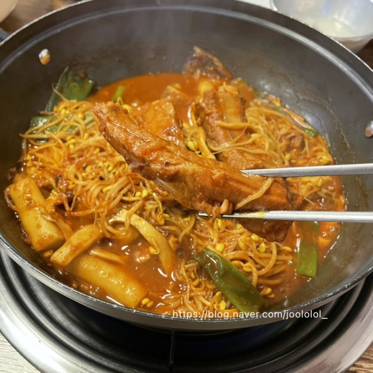분당 맛집 등갈비찜과 곤드레밥의 환상 조화 : 효원식당 (구 팔덕식당)