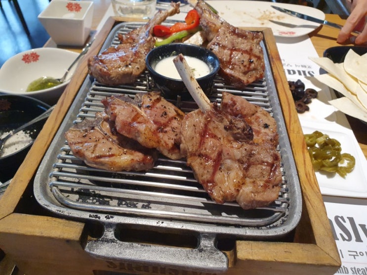  판교양갈비 샤슬릭에 다녀왔어요