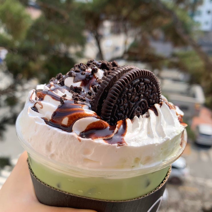  팔공티 메뉴ㆍ가격 / 말차크림라떼, 초코크림라떼