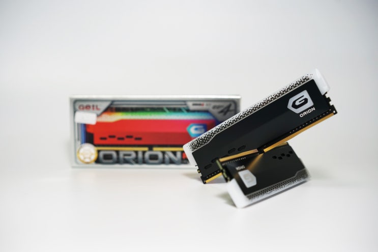  RGB를 품고 돌아왔다, GeIL DDR4-3200 CL22 ORION RGB