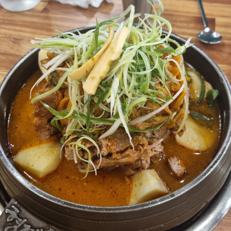  안양역 맛집 해장으로 딱!:: 형제들감자탕