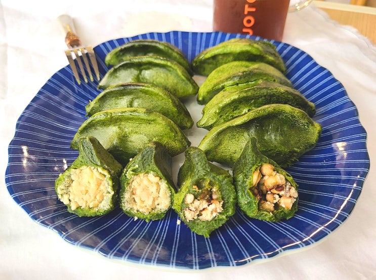 영양만점 건강간식 초록모시 영광금호떡집 영양만점 건강간식 초록모시 영광금호떡집