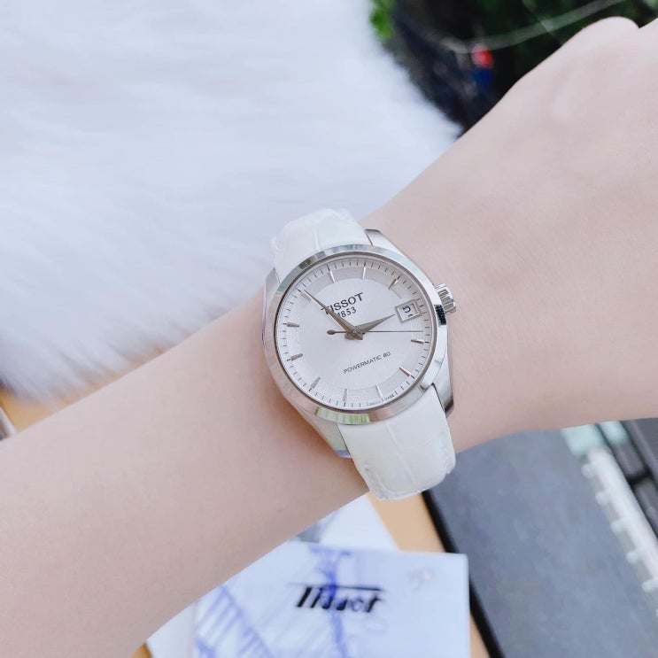  [jomashop] 티쏘 쿠트리에 여성용 오토매틱 시계  $189 (한국직배송 $9.99)