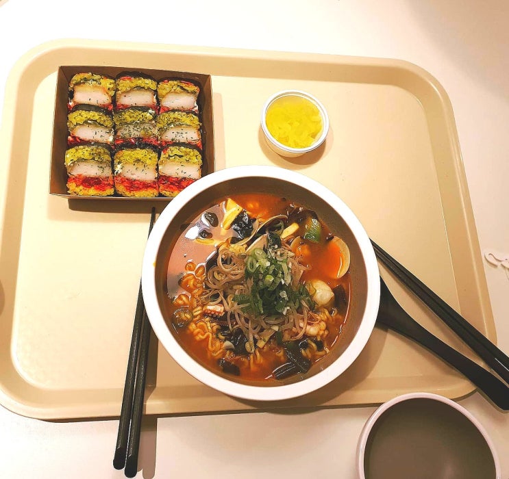  제주여행1- 제주 새우리 딱새우김밥