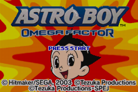  [GBA]아스트로보이:오메가팩터 (Astro Boy :Omega Factor) 강추!