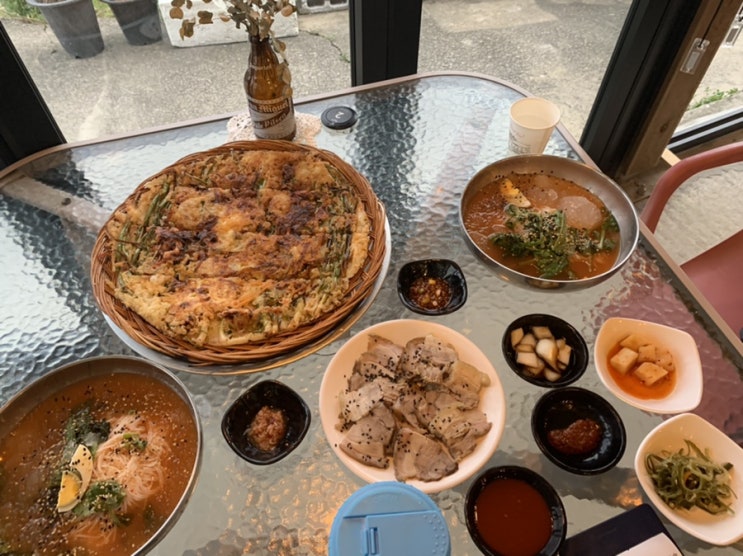  구미 로컬 맛집 무을저수지 상송식당