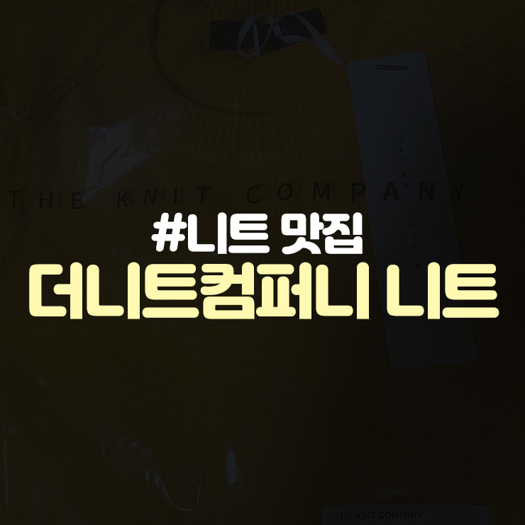  더니트컴퍼니 니트 솔직하고 객관적인 후기로 썼어요!