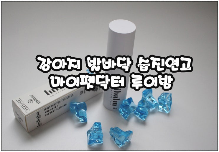  강아지 발바닥 습진 연고 추천 :) 마이펫닥터 루이밤