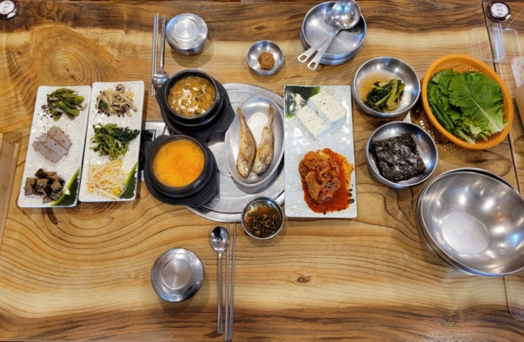  파주맛집 심학산두부마을 퉁퉁장 정식을 맛보다